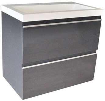 Wiesbaden Shall Onderkast - 60x36cm - Grafiet Grijs