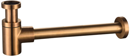 Wiesbaden Sifon Star 5/4 Laag Geborsteld Brons Koper