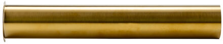 Wiesbaden Sifon Verlengbuis Wiesbaden Met Kraag 20 cm Geborsteld Messing Goud