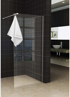 Wiesbaden Sita Inloopdouche 800x2000mm - Helder Glas/Chroom met Nano Coating