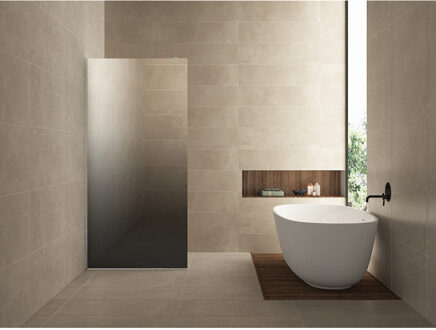 Wiesbaden Slim glasplaat spiegelrook- naar helder glas 1000x2000 8mm nano 20.3591