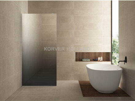 Wiesbaden Slim glasplaat spiegelrook- naar helder glas 1200x2000 8mm nano 20.3592