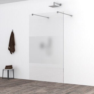 Wiesbaden Slim Inloopdouche 110x200 - Nano Coating - Helder en Matglas