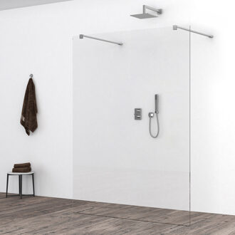 Wiesbaden Slim Inloopdouche - 120x200 cm - Nano Coating - Helder Veiligheidsglas