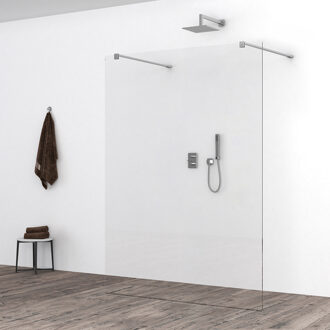 Wiesbaden Slim Inloopdouche 160x200cm Nano Helder Veiligheidsglas