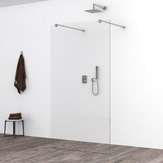 Wiesbaden Slim Inloopdouche 75x200 cm - Nano Coating - Helder Veiligheidsglas