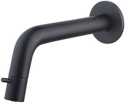 Wiesbaden Sophia Fonteinkraan - Toiletkraan - Koudwaterkraan - Inkortbaar - Muurbevestiging - 1/2 - Mat Zwart