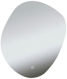 Wiesbaden Spiegel Organisch Wiesbaden Ellva 70x80 cm met LED, Dimbaar en Spiegelverwarming