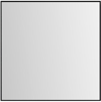 Wiesbaden Spiegel Wiesbaden Ribbella Met Frame 100 cm Mat Zwart