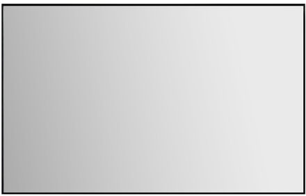 Wiesbaden Spiegel Wiesbaden Ribbella Met Frame 120 cm Mat Zwart