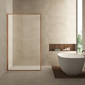 Wiesbaden Square Inloopdouche 120x200 cm - Nano Coating - Helder Glas