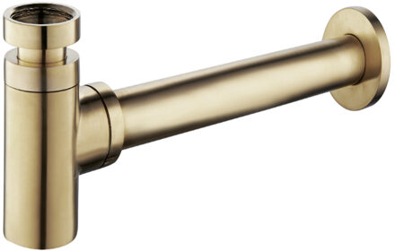 Wiesbaden Star luxe sifon laag 11/4'' geborsteld messing (goud)