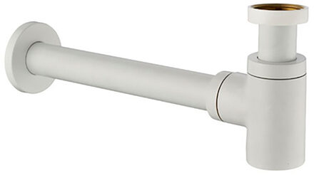 Wiesbaden Star Sifon - Laag - 5/4inch x 32mm - Mat Wit