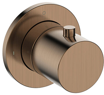 Wiesbaden Stopkraan Afbouwdeel Wiesbaden Caral Geborsteld Brons Koper PVD