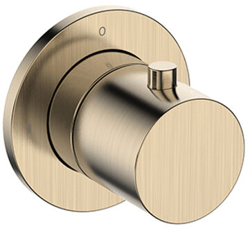 Wiesbaden Stopkraan Afbouwdeel Wiesbaden Caral Geborsteld Messing PVD