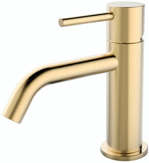 Wiesbaden Style Wastafelkraan - Geborsteld Messing