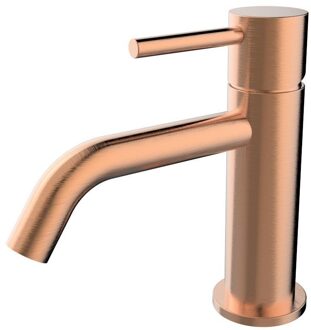 Wiesbaden Style wastafelmengkraan, geborsteld koper