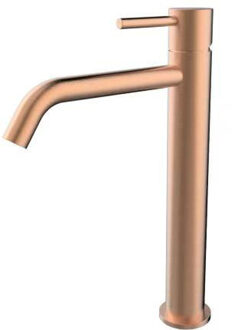 Wiesbaden Style XL Wastafelkraan - Verhoogd - Geborsteld Koper