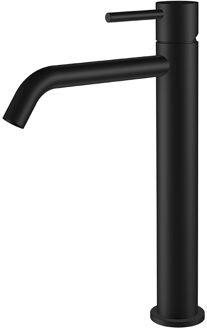 Wiesbaden Style XL Wastafelkraan - Verhoogd - Mat Zwart