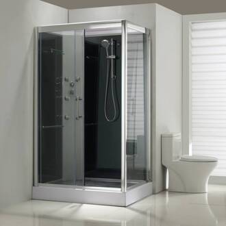 Wiesbaden Sunshine complete douchecabine met schuifdeur links 120x80x225 cm