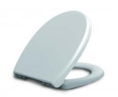 Wiesbaden Toiletbril Menilla Softclose en Quickrelease Toiletzitting 42,7x35x4,2cm Wit