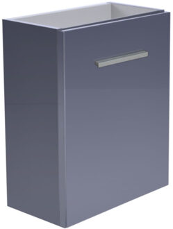 Wiesbaden Toiletmeubel Wiesbaden Avina 40 x 21 cm hoogglans antraciet