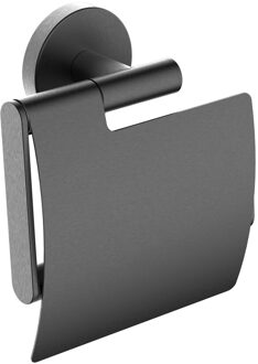 Wiesbaden Toiletrolhouder Wiesbaden Alonzo Met Klep Gunmetal