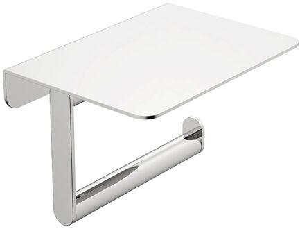 Wiesbaden Toiletrolhouder Wiesbaden Alonzo Met Planchet Chroom