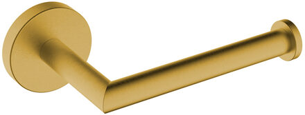 Wiesbaden Toiletrolhouder Wiesbaden Alonzo Met Vaste Arm Geborsteld Messing Goud