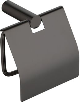 Wiesbaden Toiletrolhouder Wiesbaden Ida Met Klep Gunmetal