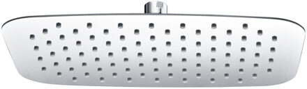 Wiesbaden UFO ovale hoofddouche 30 x 20 cm, chroom