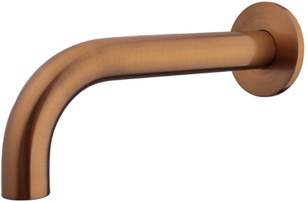 Wiesbaden Uitloop Inbouw Rond Wiesbaden 20 cm 1/2'' Geborsteld Brons Koper
