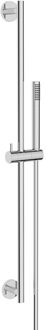 Wiesbaden UniMatch Glijstangset Compleet met Staafhanddouche - 1 stand - Chroom