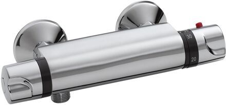 Wiesbaden Universal Thermostatische Douchekraan - 12cm Hartafstand - Chroom