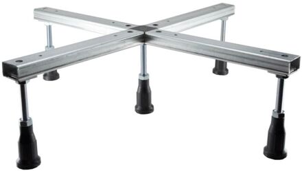 Wiesbaden Universele 5-delige luxe douchebak-potenset