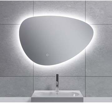 Wiesbaden Uovo Spiegel Ovaal met LED - Dimbaar en Spiegelverwarming - 70cm Helder/Koud wit;Warm wit;Natuurlijk wit