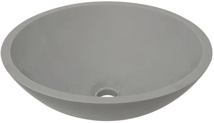 Wiesbaden Valerie Waskom - Ronde Opzetwastafel - 43x13 cm - Betonlook