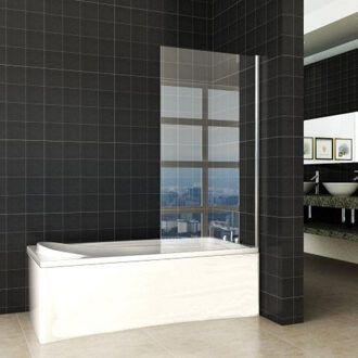 Wiesbaden vaste badwand 800 (800-815) x 1500 mm 6mm NANO