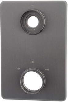 Wiesbaden Verlengset Afbouwdeel Wiesbaden Caral 2 Weg Gunmetal PVD