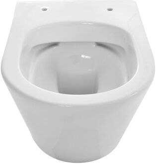 Wiesbaden Vesta rimless wandcloset 52cm zonder zitt. wit