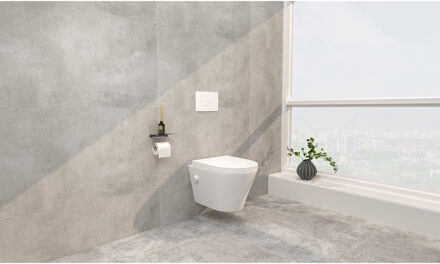 Wiesbaden Vesta Wandcloset Rimless met Bidetkraan - Koud Water - met Vesta Toiletzitting - Glans Wit