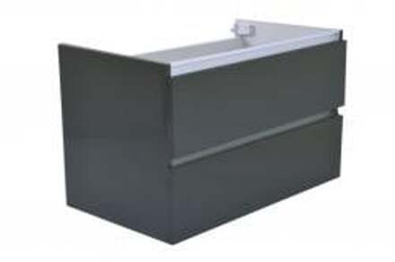 Wiesbaden Vision onderkast 80 x 46 cm hoogglans grijs