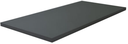 Wiesbaden Vision Topblad - 800x460x25mm - Hoogglans Grijs