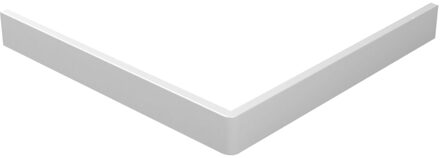 Wiesbaden Voorzetpaneel met Poten voor Douchebak - 90x90x4cm - Glans Wit