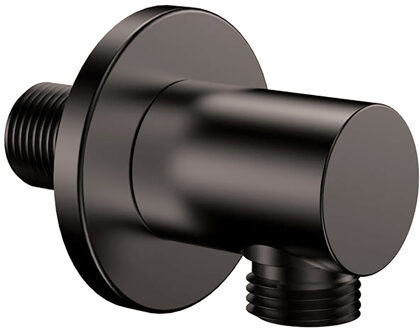 Wiesbaden Wandaansluitbocht - Rond - 1/2 Inch - Gunmetal