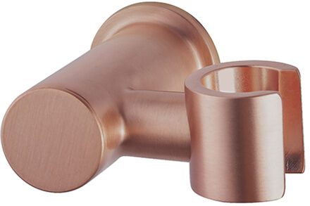 Wiesbaden Wandhanddouchehouder - Kantelbaar - Geborsteld Koper