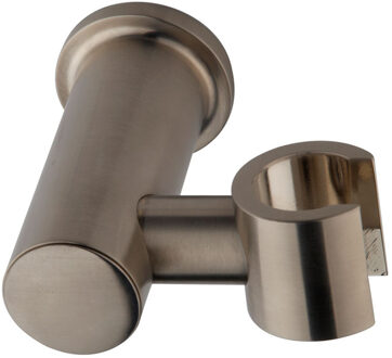 Wiesbaden Wandhanddouchehouder - Kantelbaar - Geborsteld Staal