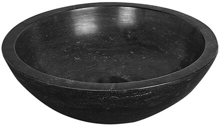 Wiesbaden Waskom Natuurstenen Erie rond 40 x 12 gewicht: 22 kg handgemaakt