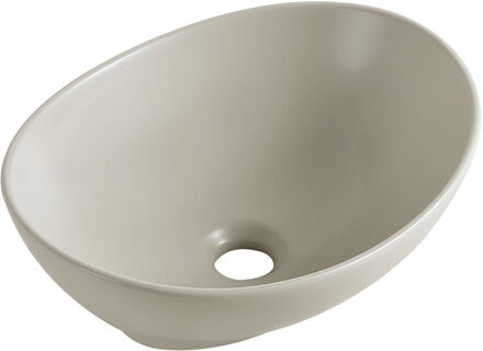 Wiesbaden Waskom Wiesbaden Barco Ovaal 40x33x14,5 cm Keramiek Beige