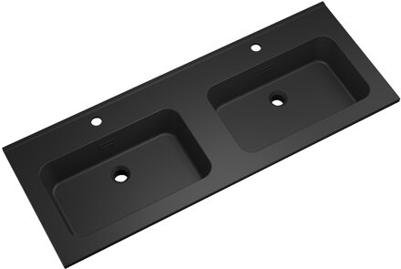 Wiesbaden Wastafel Ribbella 120 cm Mat Zwart